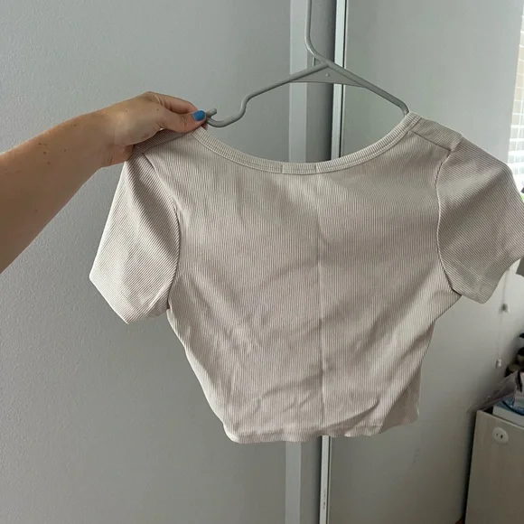 CROPPED TEE SHIRT - Picture 10 of 13